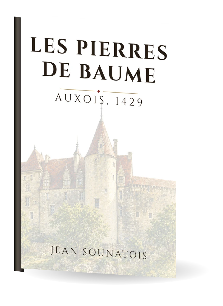 Maquette 3D du livre Les Pierres de Baume